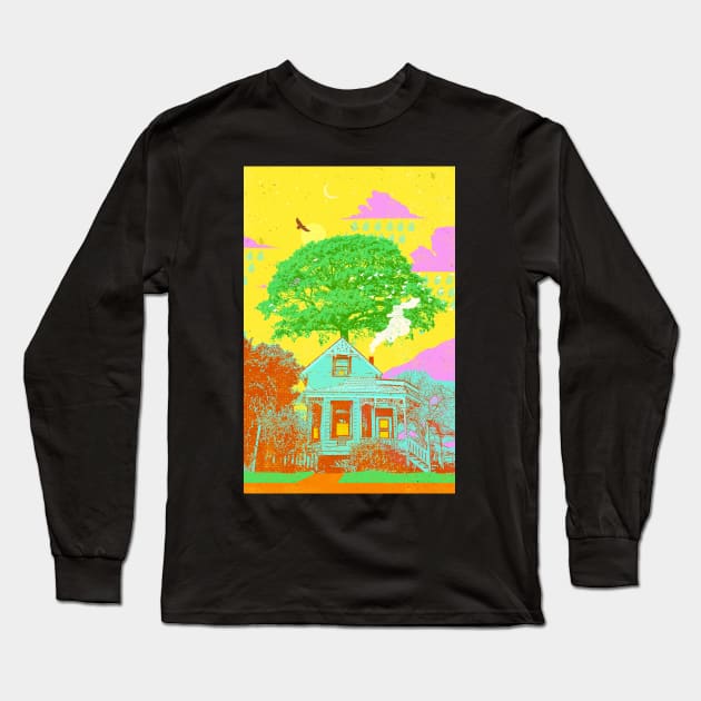 TREE HOME Long Sleeve T-Shirt by Showdeer